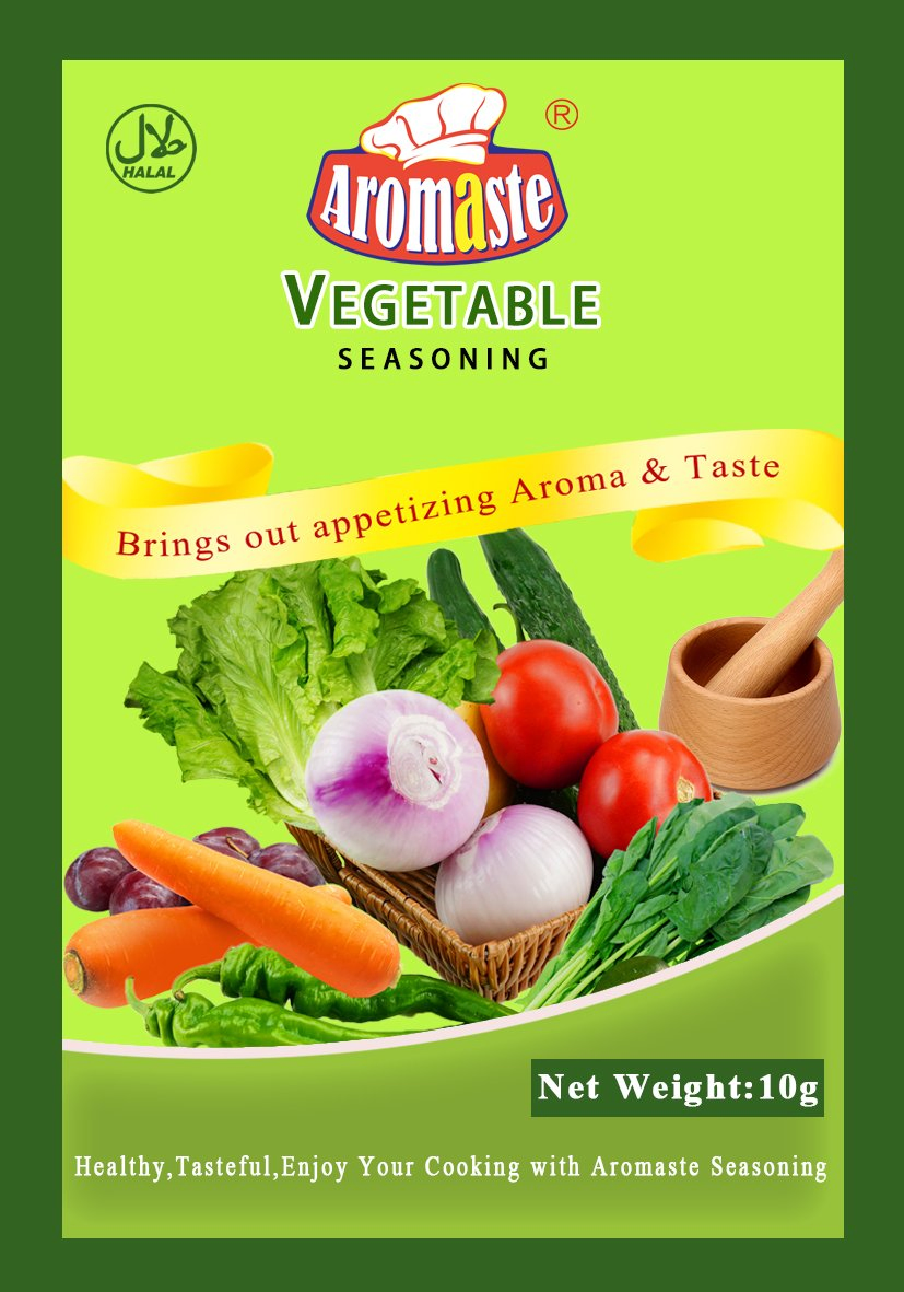 Nueva llegada de polvo de verduras verdes saludables y deliciosas con sabor africano