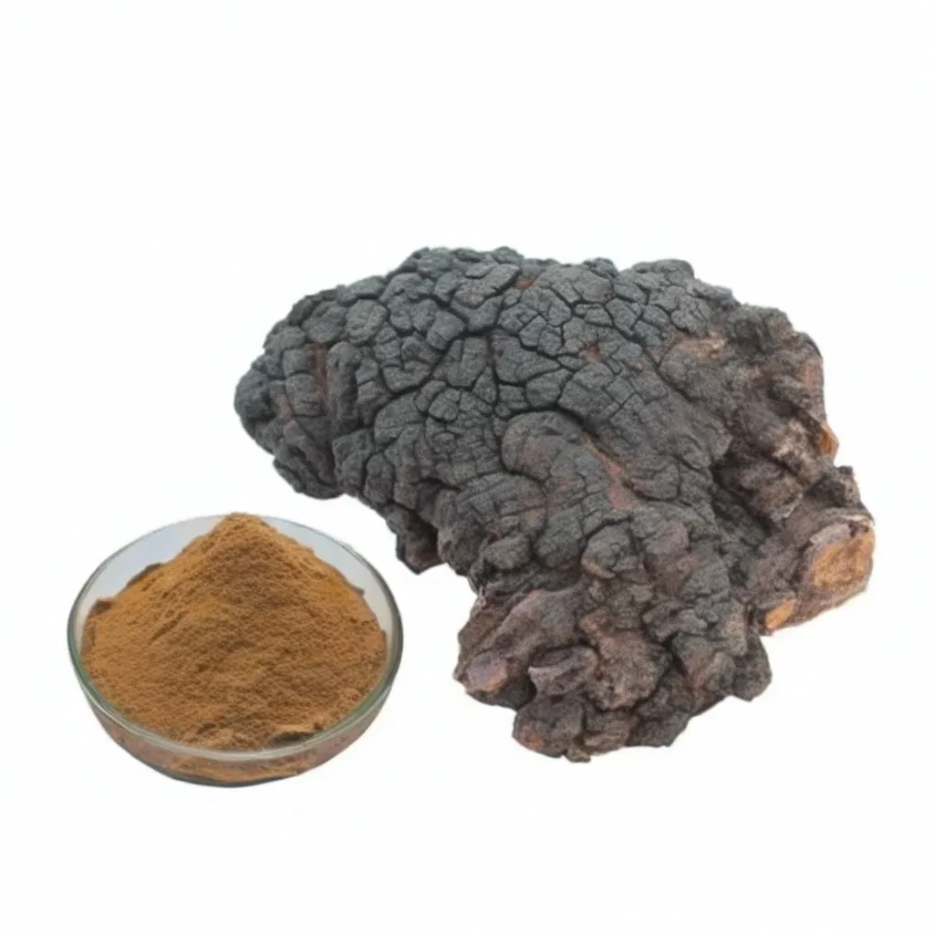 Polvo de extracto de hongo Chaga