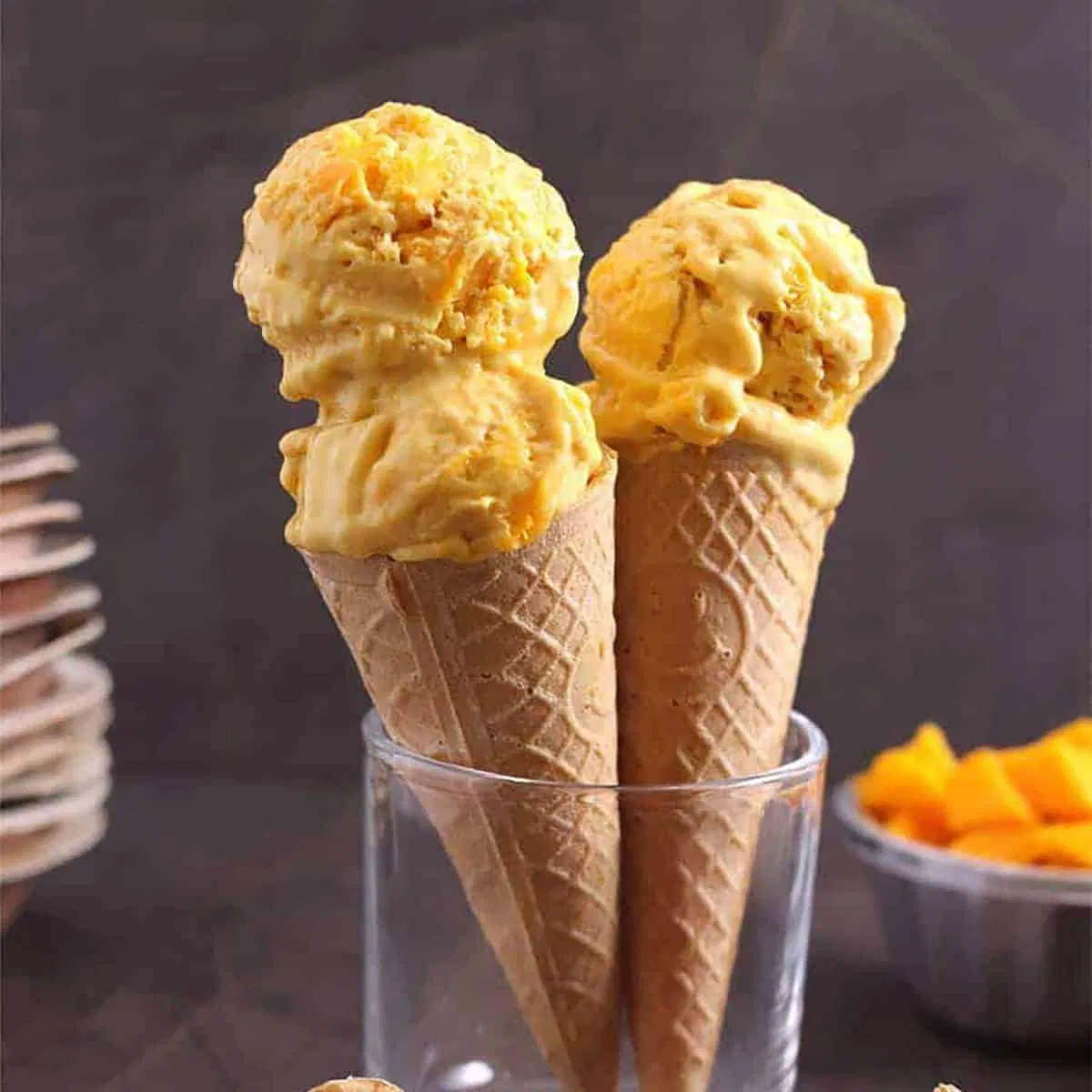 Polvo de sabor a mango, aroma de fruta tropical, sabor sintético de grado alimenticio para helados, jugos y panadería