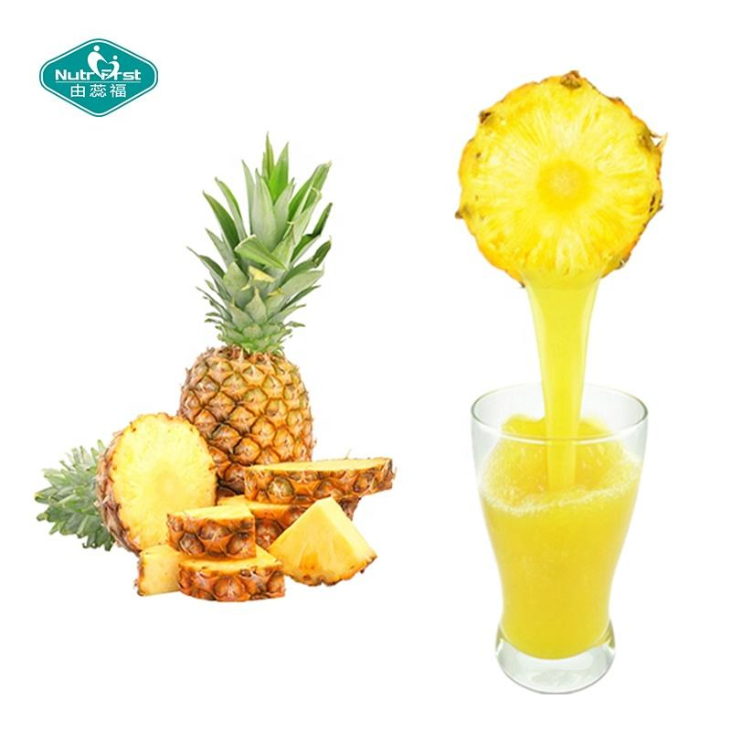Concentrado de sabor de piña liofilizada, extracto de jugo de piña, polvo instantáneo para bebida