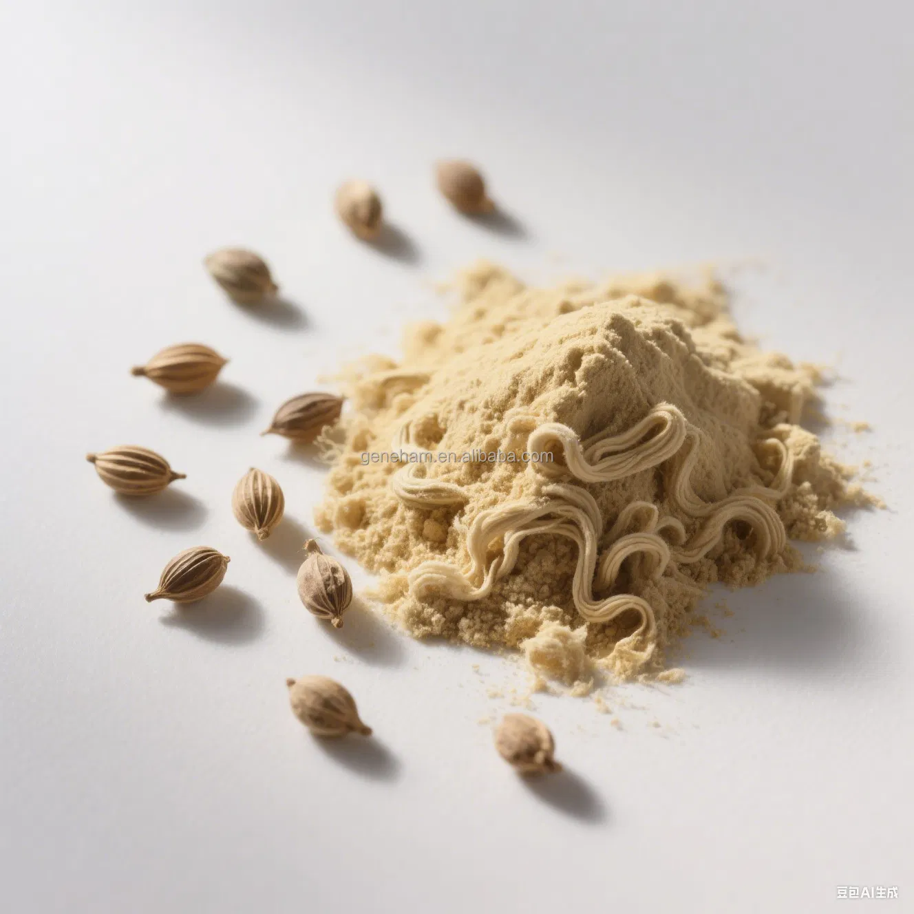 Extracto en polvo de semillas de fenogreco orgánico 40% Saponinas totales de grado alimenticio a base de hierbas 1kg Bolsa disponible