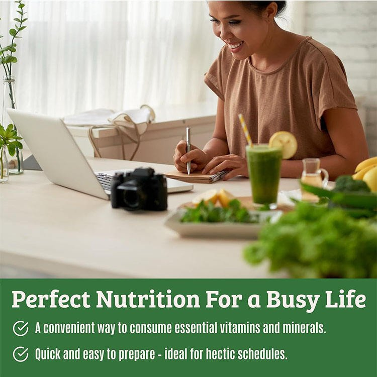 32 Polvo de Supervegetales Nutritivos Polvo de Jugo Verde Superalimento