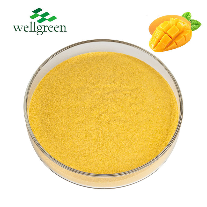 Polvo de mango rico en vitamina A para bocadillos saludables y suplementos dietéticos con antioxidantes