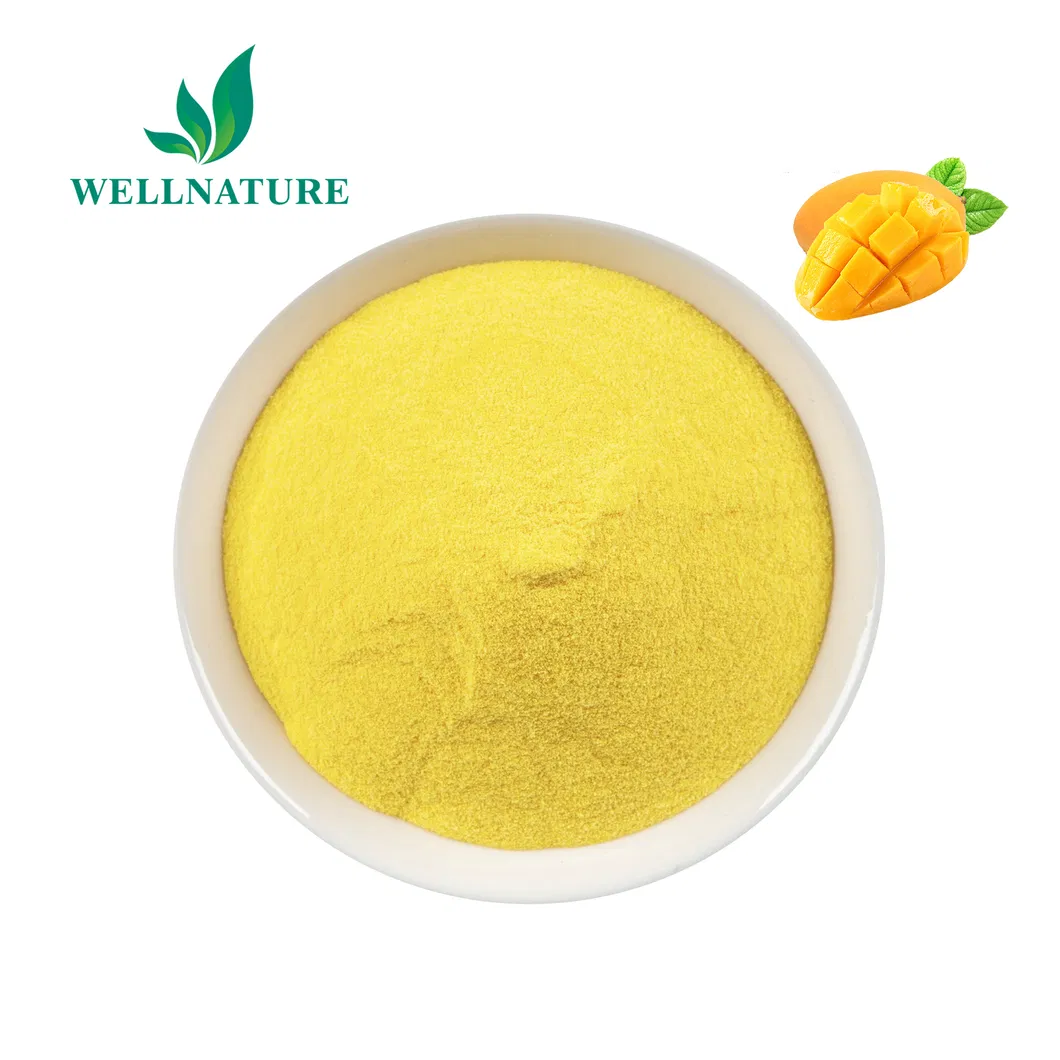 Polvo de mango dulce natural para dar sabor a bebidas y helados con sabor tropical