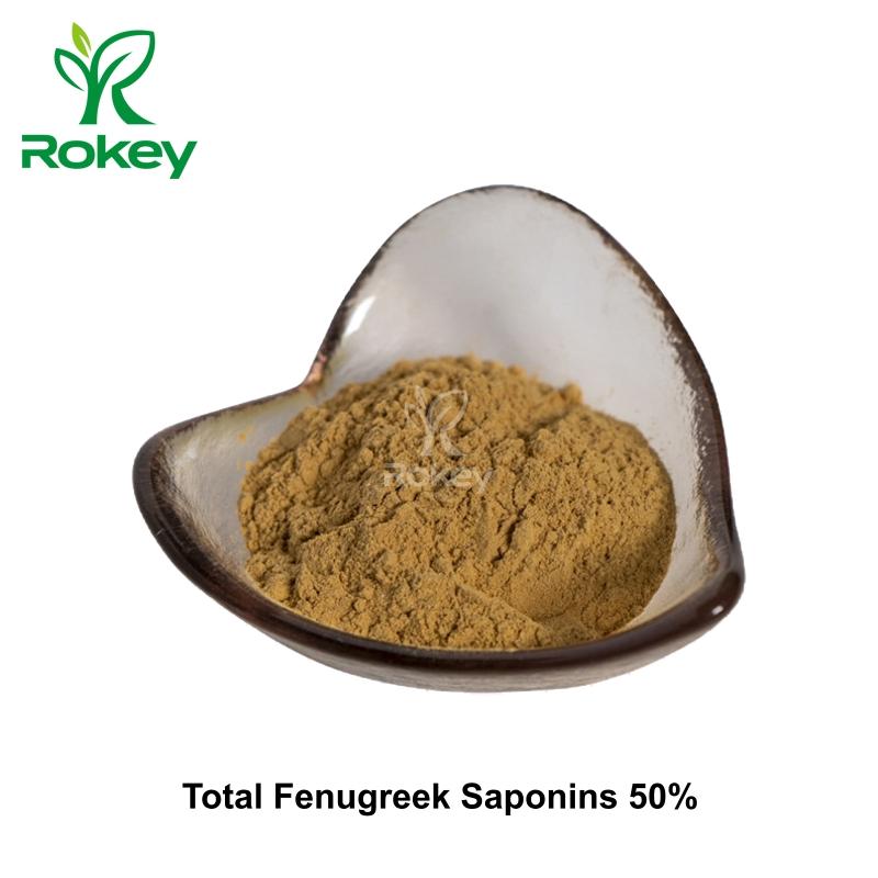Extracto Natural Premium para el Apoyo al Bienestar Total de Saponinas 50% Polvo de Semilla de Fenogreco