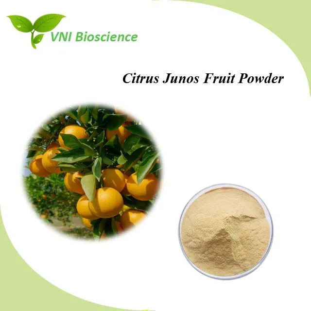 HACCP Certificado Kosher 100% Polvo de Vitamina C Natural de Frutas Polvo de Fruta Citrus Junos