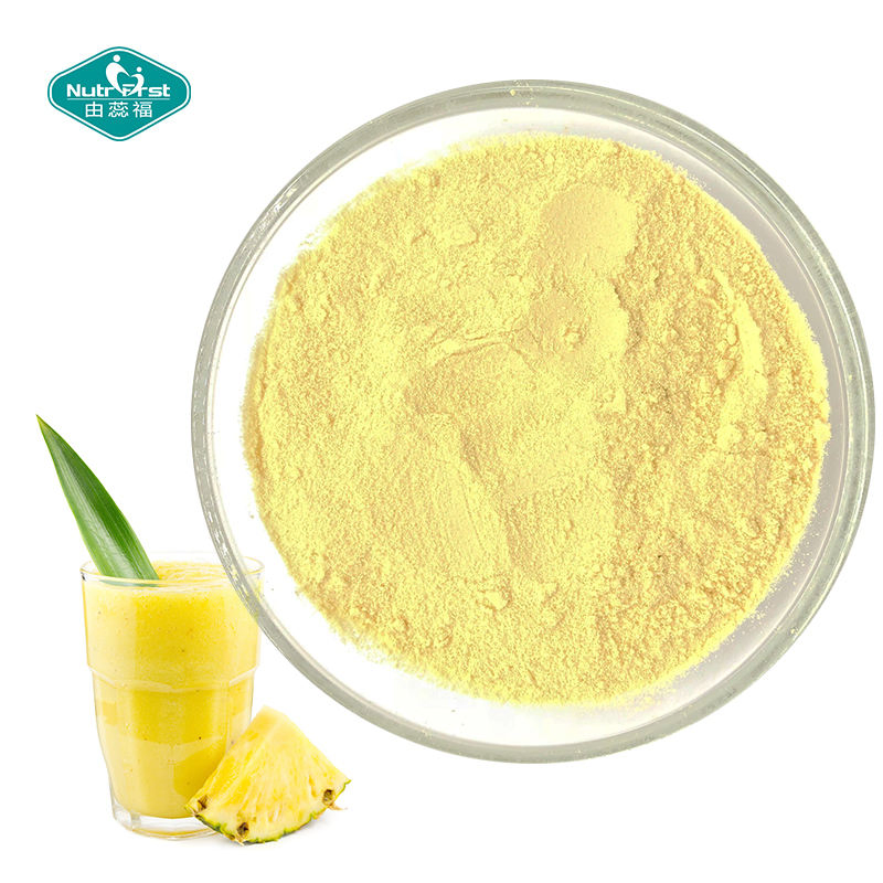 Concentrado de sabor de piña liofilizada, extracto de jugo de piña, polvo instantáneo para bebida