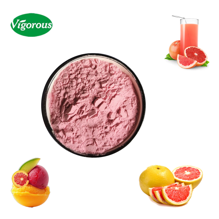 Polvo de pomelo, polvo natural de fruta cítrica para aplicaciones en alimentos y bebidas
