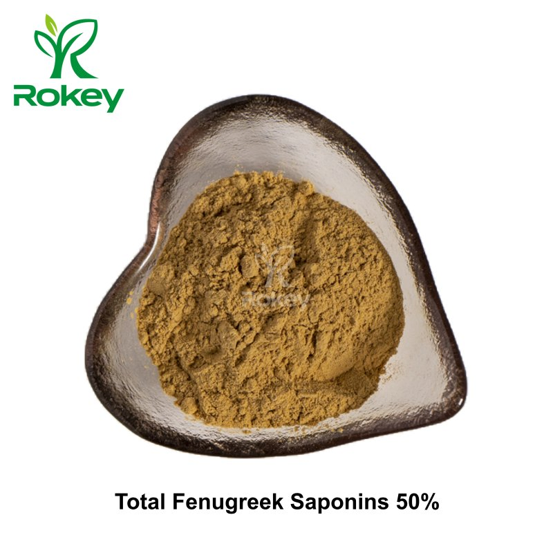 Extracto Natural Premium para el Apoyo al Bienestar Total de Saponinas 50% Polvo de Semilla de Fenogreco