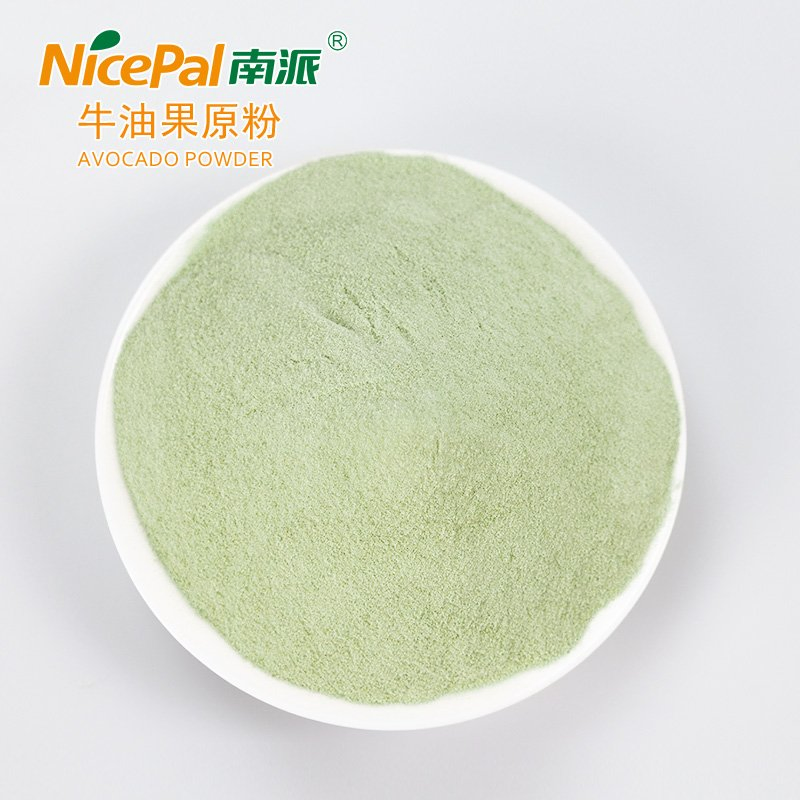 Polvo de aguacate ingrediente superalimenticio nutritivo