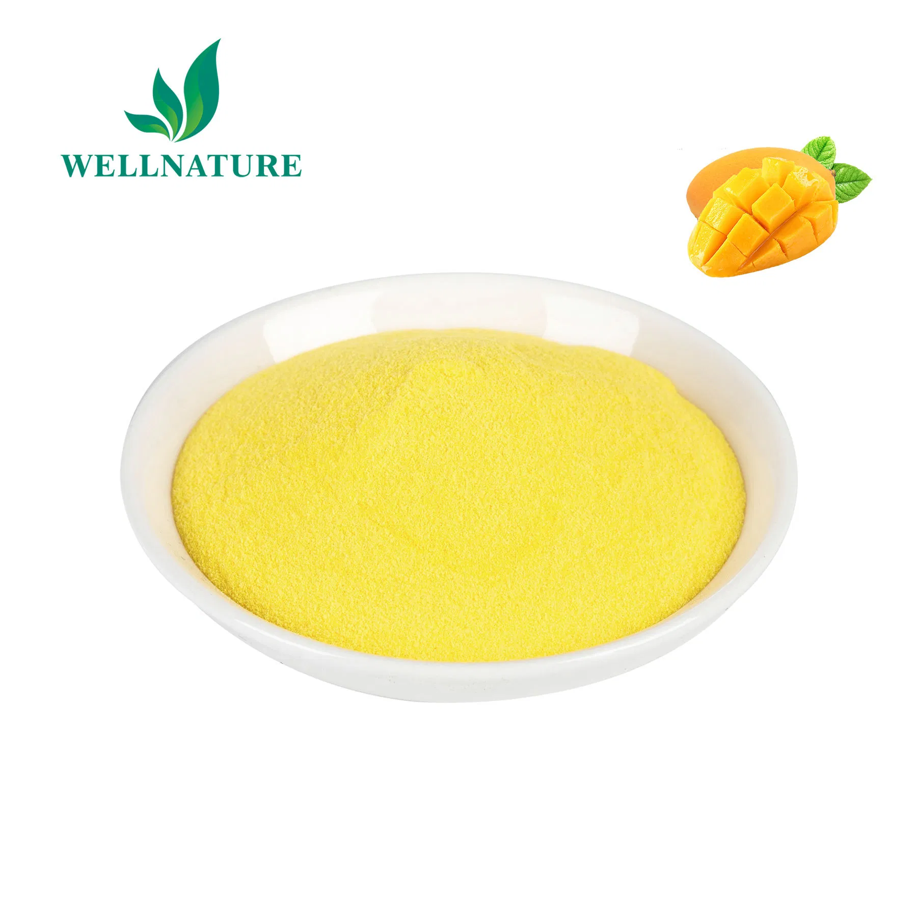 Polvo de mango dulce natural para dar sabor a bebidas y helados con sabor tropical