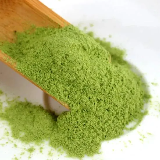 Polvo de Kale Orgánico Natural Puro Verde en Polvo de Verduras