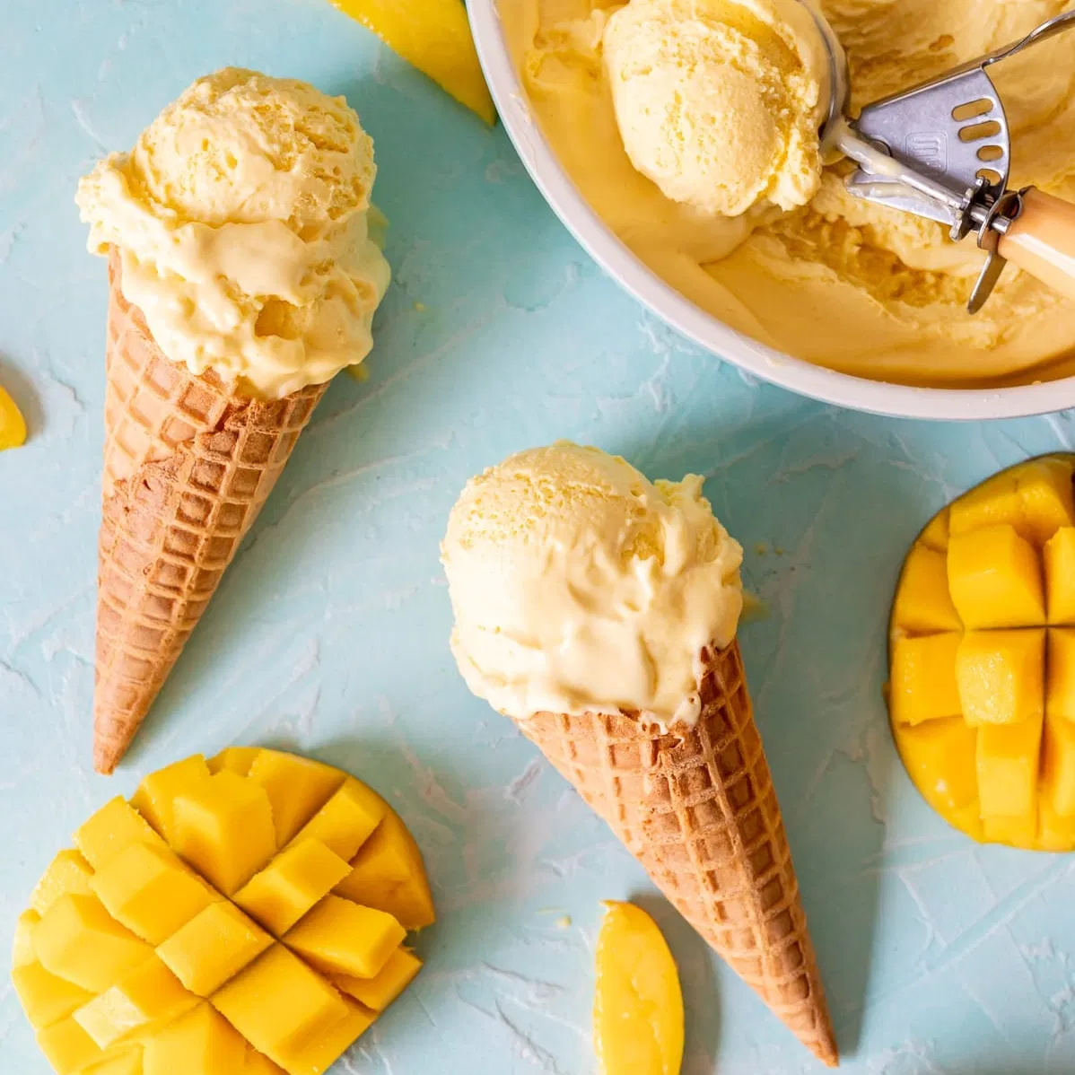 Polvo de sabor a mango, aroma de fruta tropical, sabor sintético de grado alimenticio para helados, jugos y panadería