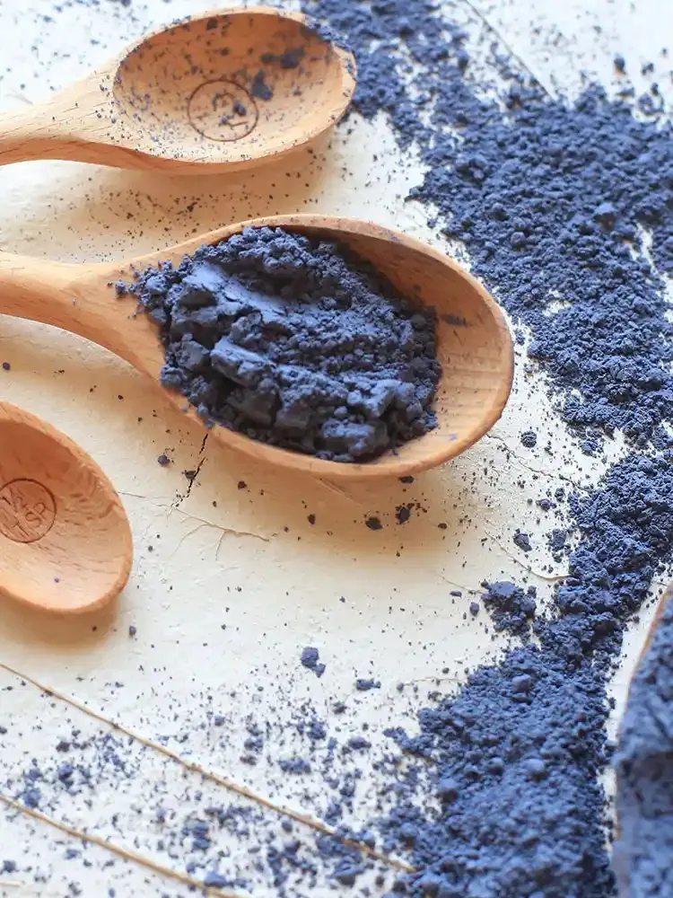 Polvo de Matcha Azul de Alta Pureza Superalimento Orgánico Polvo de Flor de Guisante Mariposa Azul