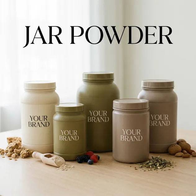 Polvo de Superalimento Verde Energizante con Moringa y Ashwagandha