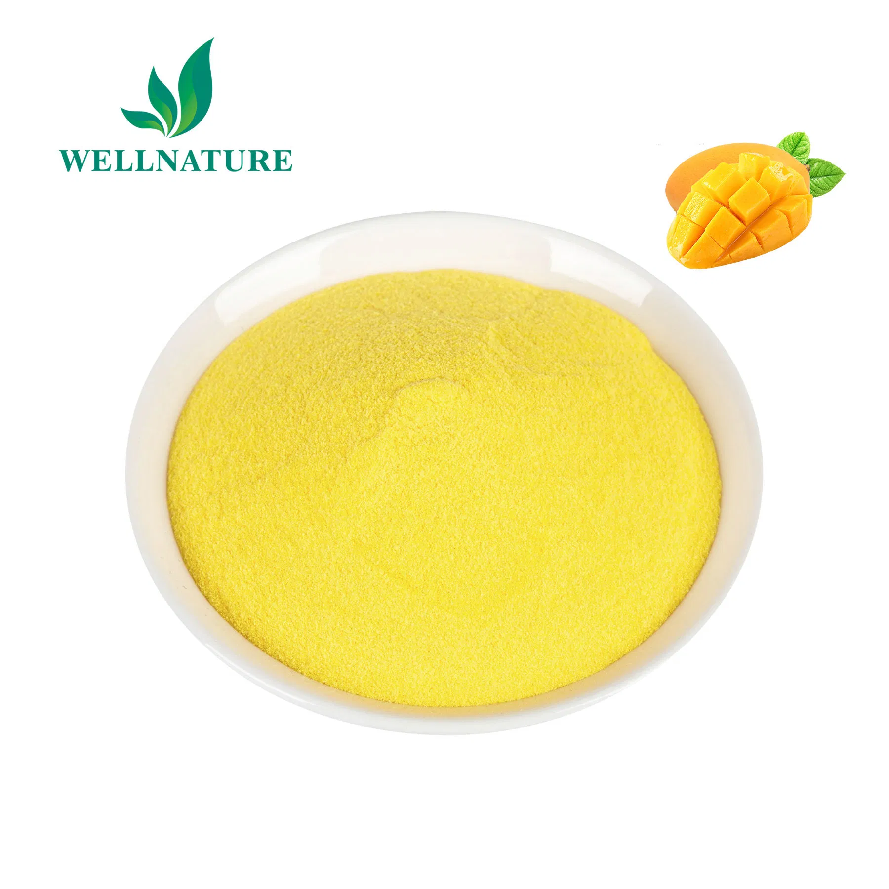 Polvo de mango dulce natural para dar sabor a bebidas y helados con sabor tropical