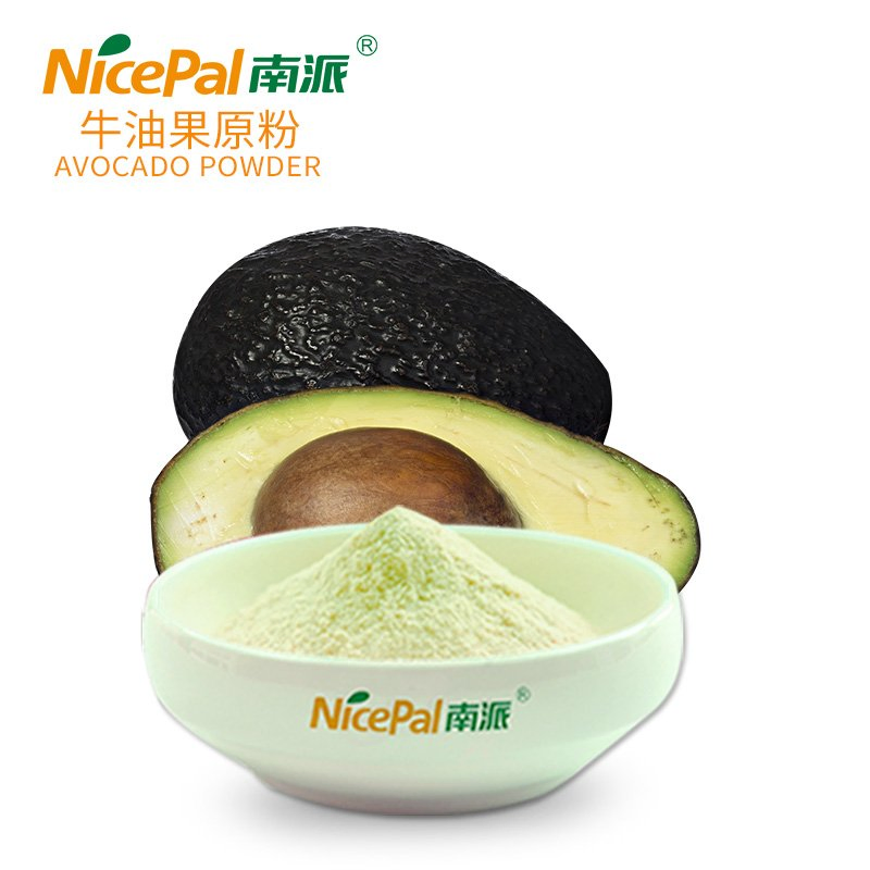 Polvo de aguacate ingrediente superalimenticio nutritivo