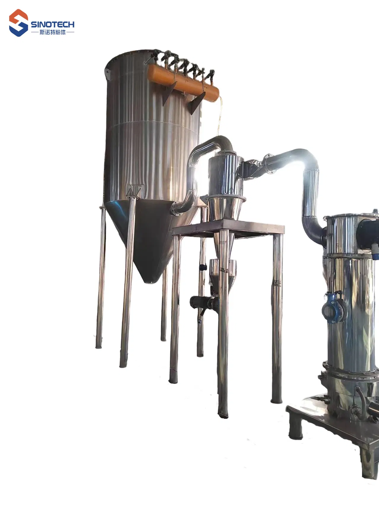 Sistema de molienda fina de leche en polvo comercial para plantas de procesamiento de lácteos