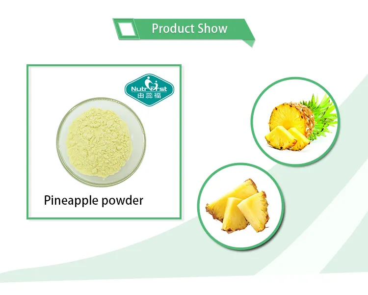 Concentrado de sabor de piña liofilizada, extracto de jugo de piña, polvo instantáneo para bebida
