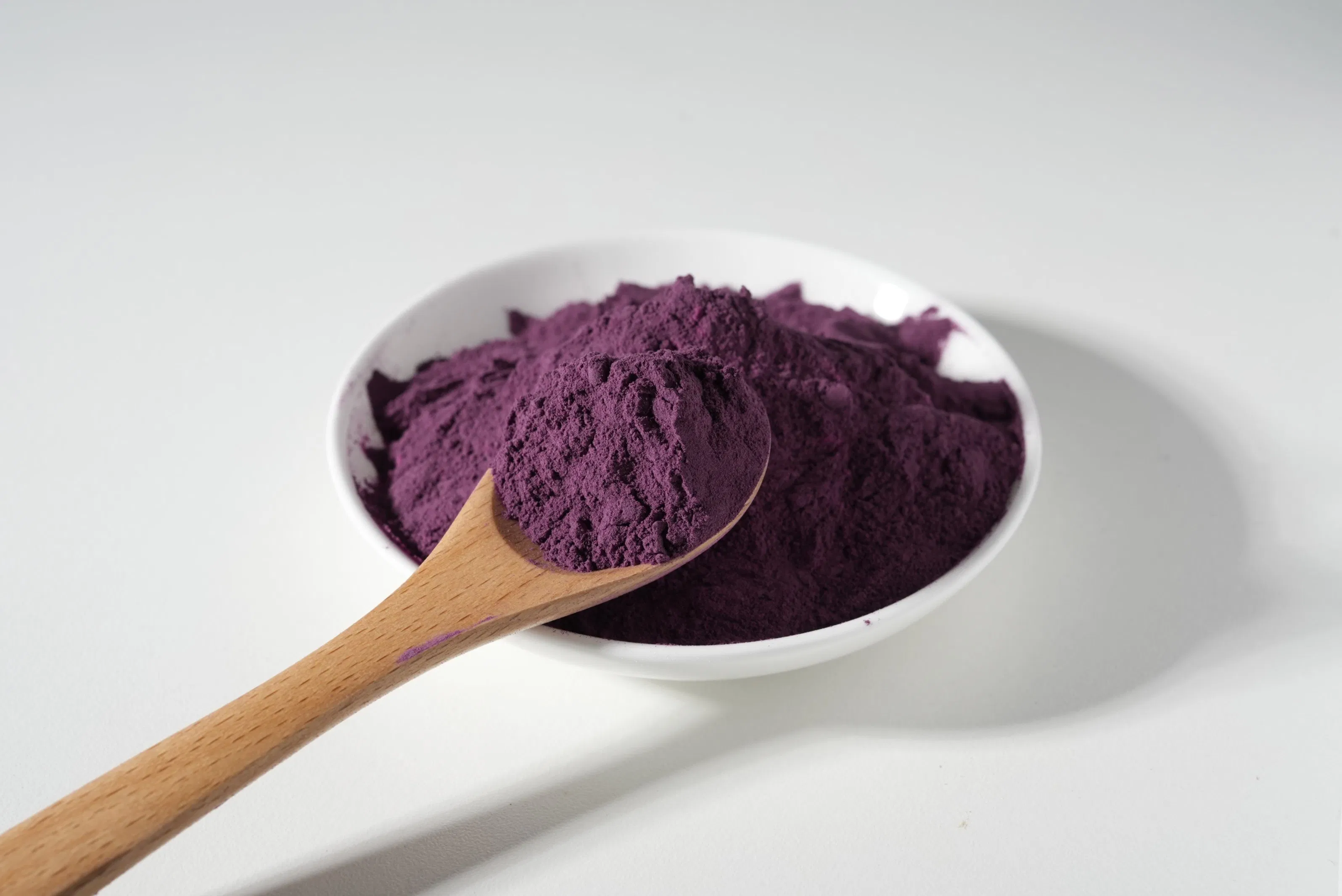 Polvo de Sabor a Batata Morada Polvo de Fruta de Batata Morada Ingrediente para Alimentos y Bebidas