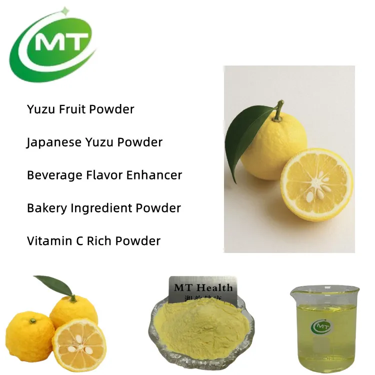 Polvo de fruta de yuzu natural