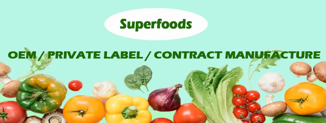 Polvo de superalimento de proteína vegana de OEM para mantener músculo