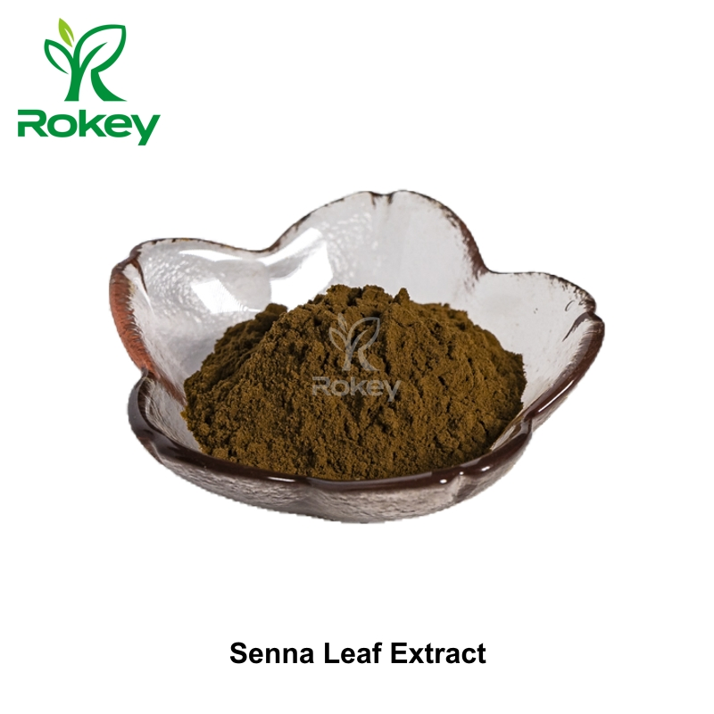 Polvo de Soporte Herbal Premium para el Bienestar Digestivo 20% Sennósidos HPLC, Extracto de Hoja de Senna