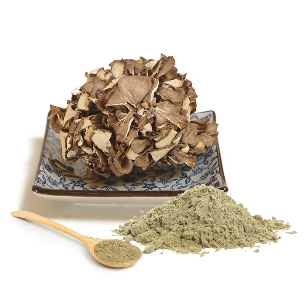 Extracto en polvo de champiñón Maitake de alta pureza certificado orgánico