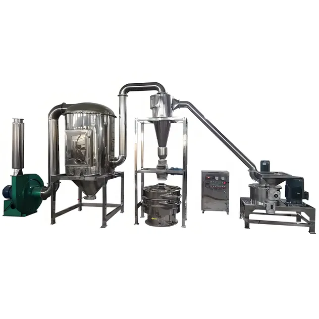Pulverizador ultrafino de polvo de condimentos alimentarios para procesamiento industrial