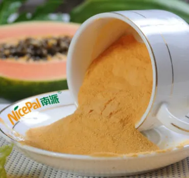 Polvo de bebida de papaya natural en polvo seco