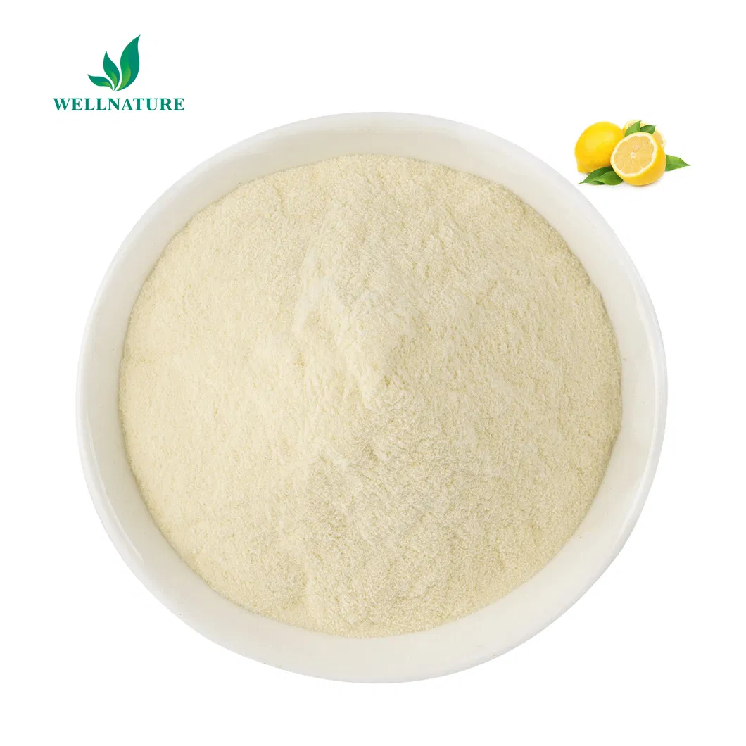 Polvo de limón, polvo de extracto de jugo de limón, polvo de fruta de limón liofilizada