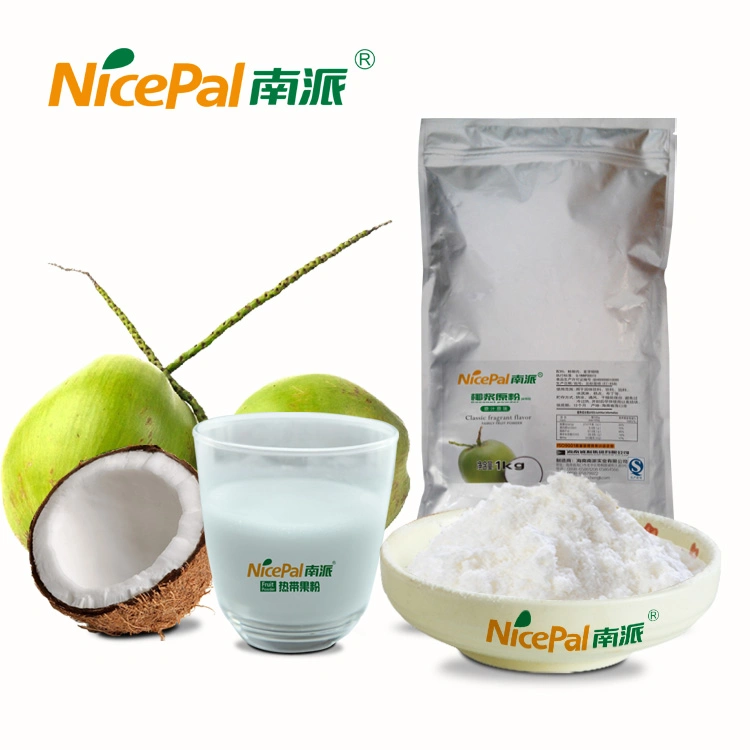 Polvo de fruta tropical Polvo de leche de coco