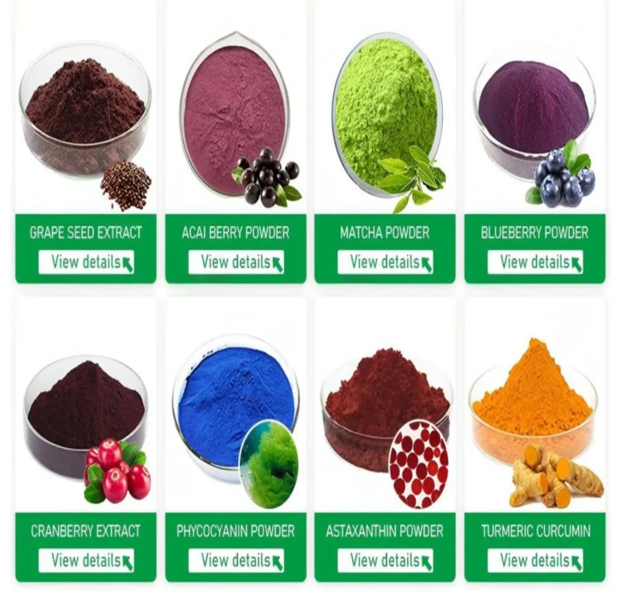 Extracto estandarizado de luteolina de alta pureza en polvo a granel para suplemento nutricional