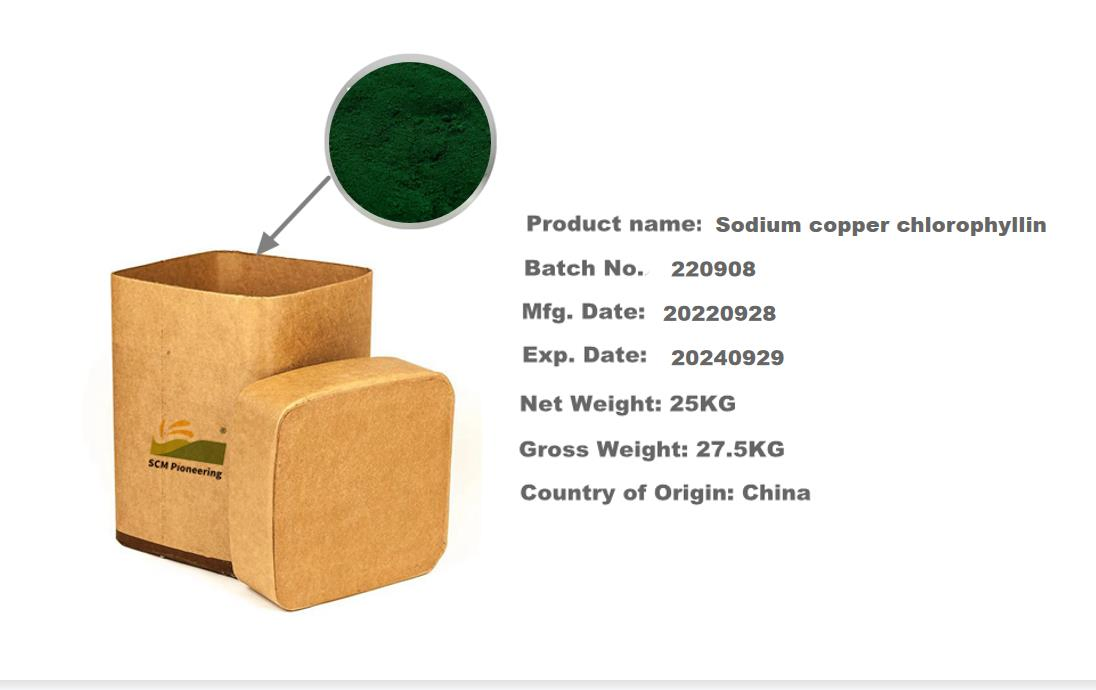 Extracto de hoja de morera de grado médico soluble en agua, polvo de clorofilina de sodio y cobre