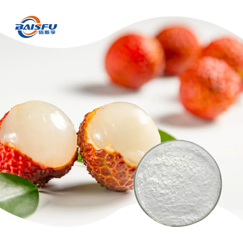 Polvo de lichi liofilizado mejorado para bebidas energéticas multipropósito