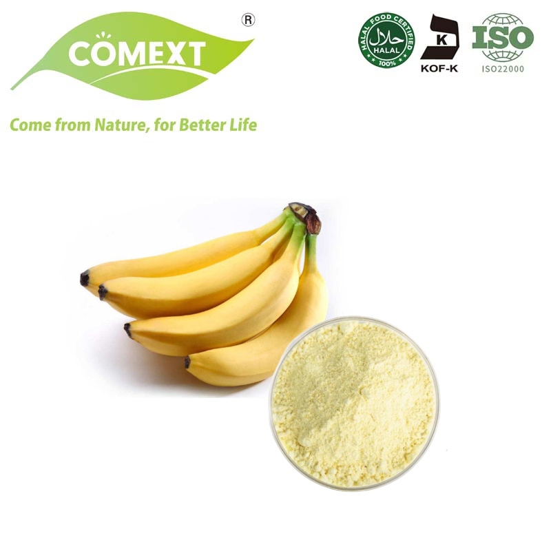Comext Mayorista Polvo de Plátano Fruta Mejor Calidad 100% Polvo de Plátano Liofilizado Natural