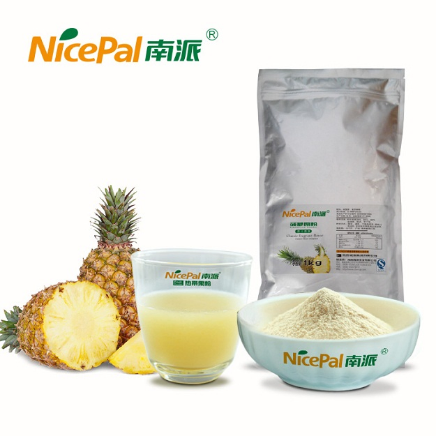 Polvo de bebida de papaya natural en polvo seco