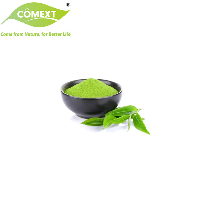 Comext Fabricante Precio Bajo Muestra Gratis Polvo de Té Polvo de Hoja de Té Polifenoles de Té EGCG Extracto de Hoja de Té Verde para Pérdida de Peso Cosméticos Aditivos para Piensos