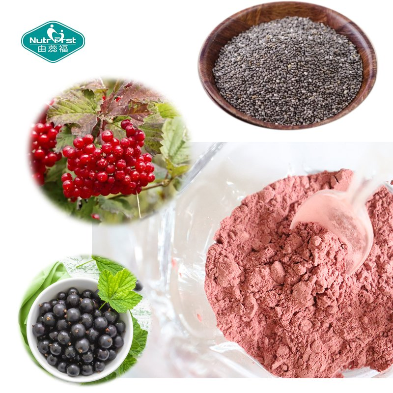 Suplemento superalimento de salud mezcla de frutas ultra bayas bebida en polvo para el cuidado de la piel