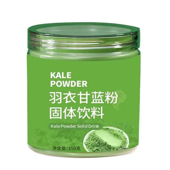 Polvo de Kale Orgánico Natural Puro Verde en Polvo de Verduras