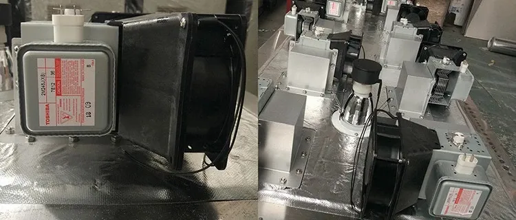 Magnetrón refrigerado por aire
