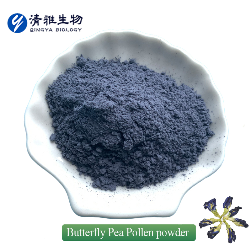 Polvo de Matcha Azul de Alta Pureza Superalimento Orgánico Polvo de Flor de Guisante Mariposa Azul