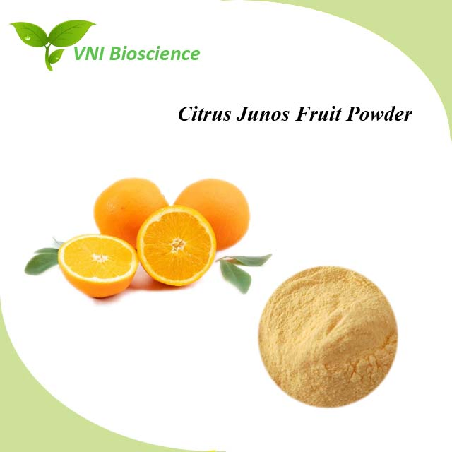 HACCP Certificado Kosher 100% Polvo de Vitamina C Natural de Frutas Polvo de Fruta Citrus Junos