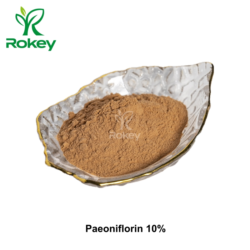 Extracto Botánico de Alta Pureza para el Apoyo al Bienestar Paeoniflorina 10% Polvo, Extracto de Peonía Blanca