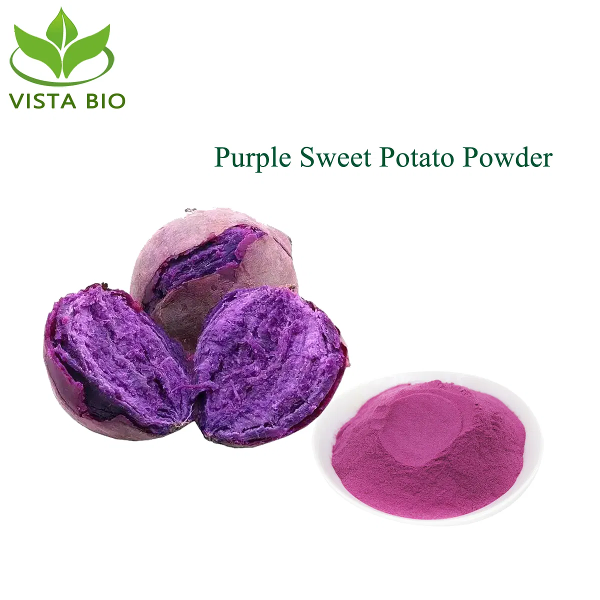 Polvo de batata morada natural soluble en agua de alta calidad