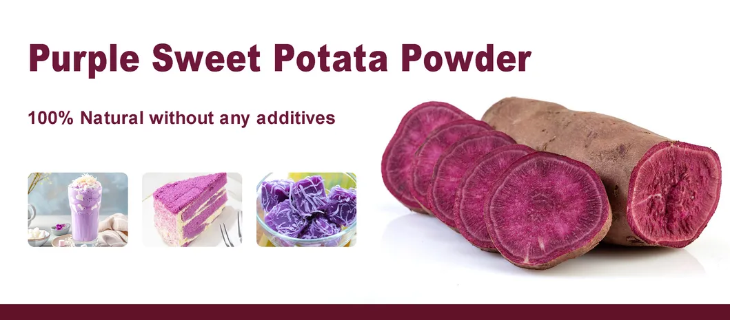 Descripción Polvo de batata morada orgánica