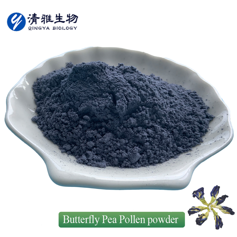 Polvo de Matcha Azul de Alta Pureza Superalimento Orgánico Polvo de Flor de Guisante Mariposa Azul