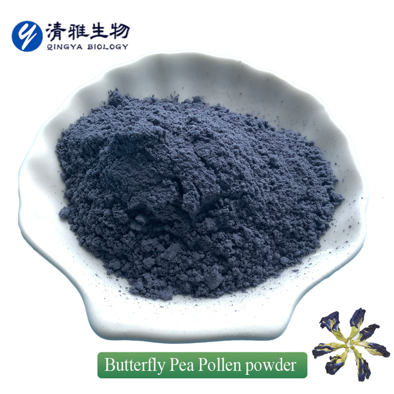 Polvo de Matcha Azul de Alta Pureza Superalimento Orgánico Polvo de Flor de Guisante Mariposa Azul