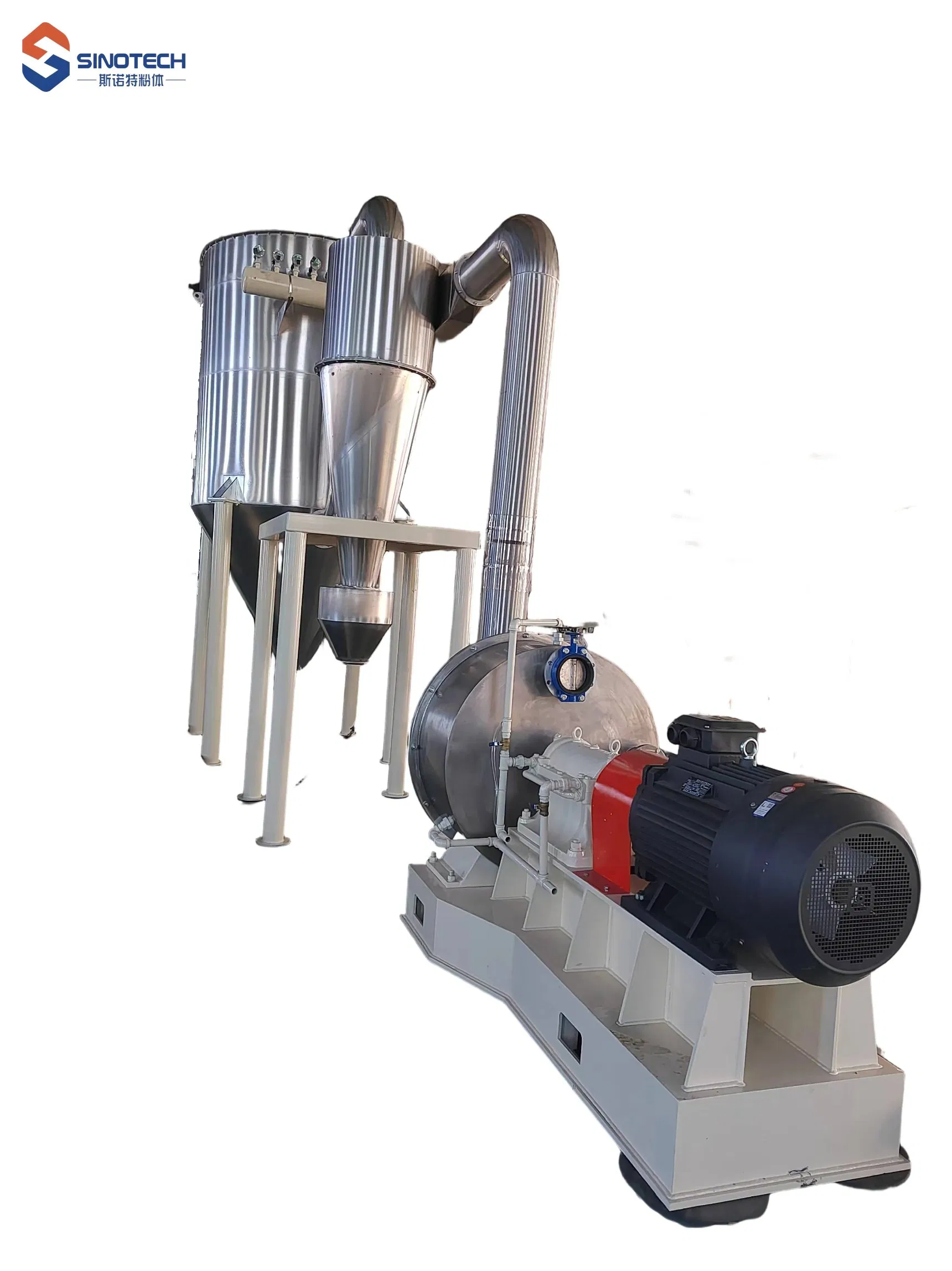 Máquina de pulverización de molienda ultrafina de polvo nutritivo para avena, linaza, quinoa