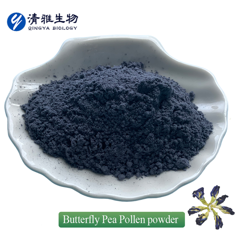 Polvo de Matcha Azul de Alta Pureza Superalimento Orgánico Polvo de Flor de Guisante Mariposa Azul